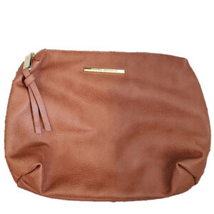 FAUX Leather Steve Madden Brown Pouch